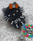 Skeleton Kitty Acrylic Blank