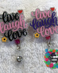 Live Laugh Love Acrylic Blank