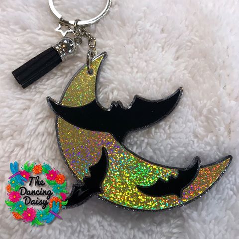 Moon Bats Acrylic Blank