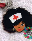 Nurse African American Acrylic Blank