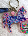 American Saddlebred Horse Acrylic Blank