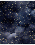 Starry Watercolor 3 Faux Leather