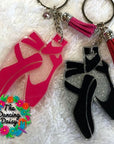 Ballerina Toe Shoes Acrylic Blank