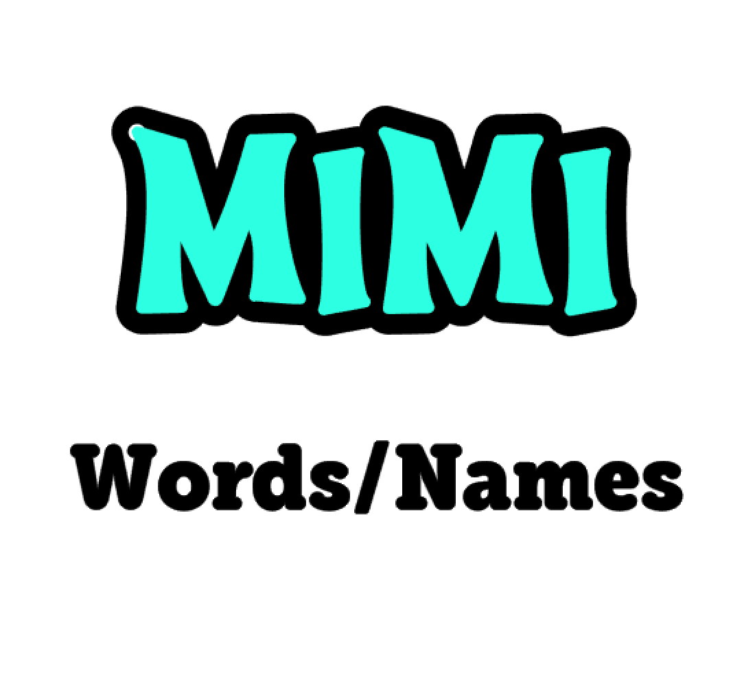 Words & Names