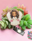 Dark Skin Angel Decal & Acrylic Blank COMBO