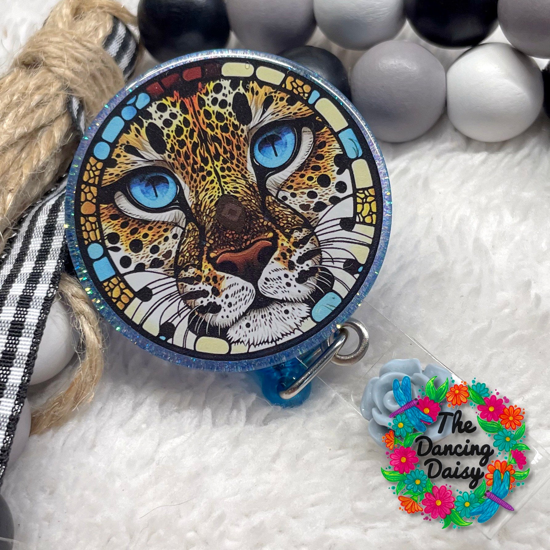 Stained Glass Cheetah Decal – Moxie Vinyls