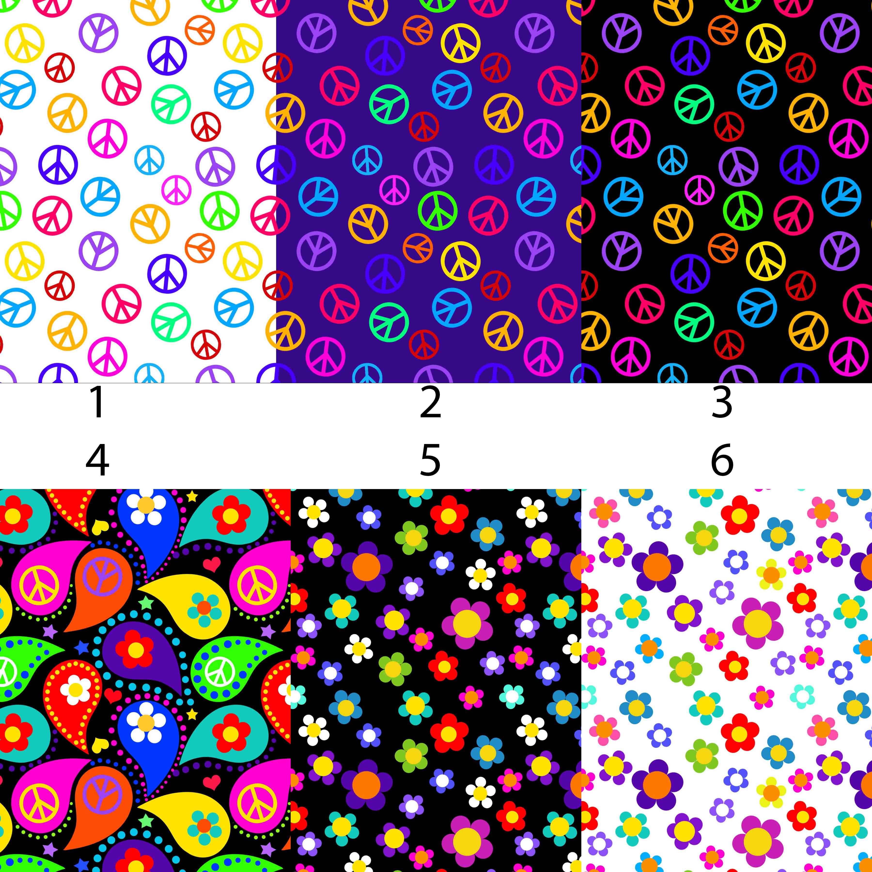 Hippie Daze Pattern Vinyl – Moxie Vinyls