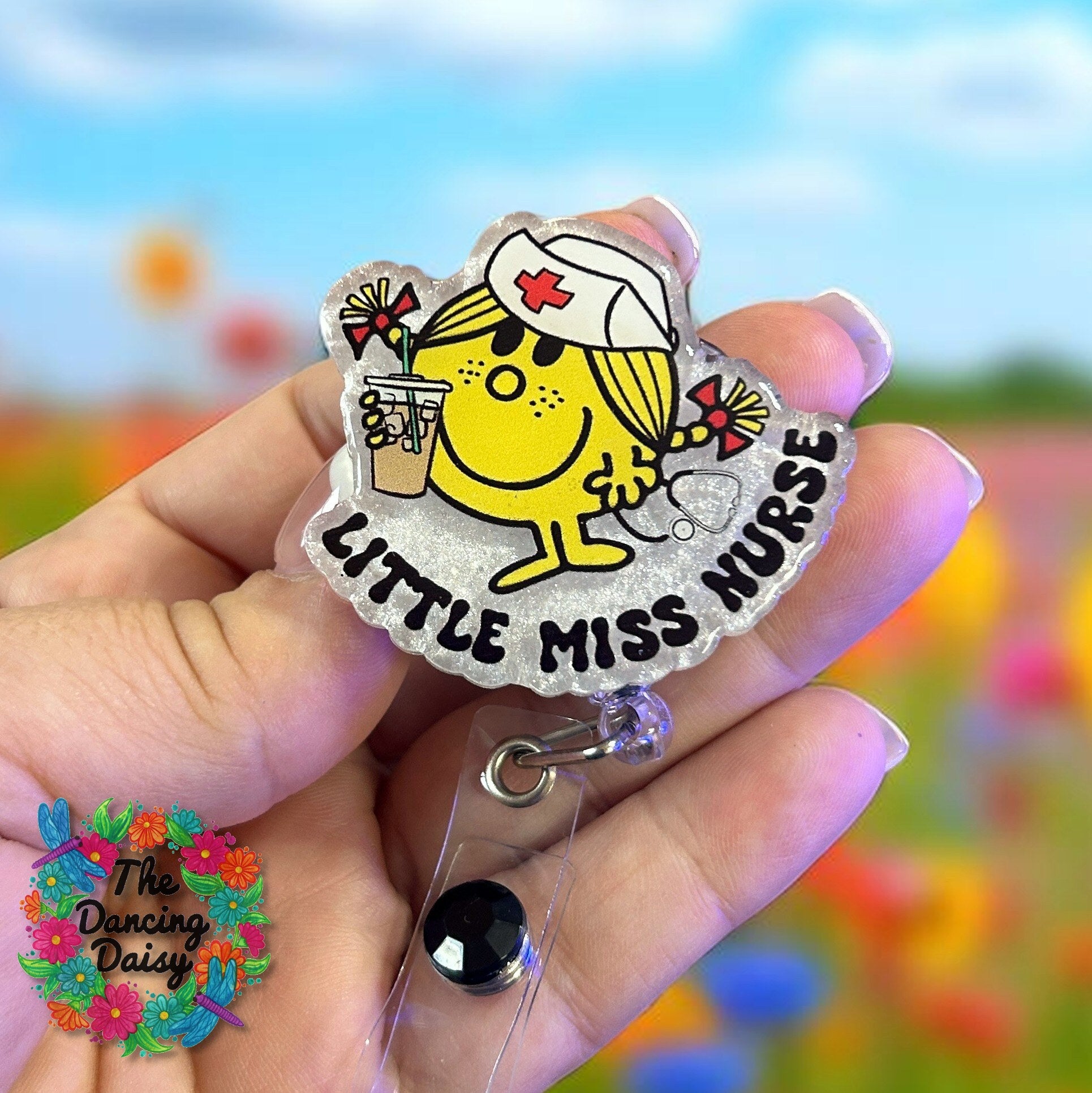 Little Miss Nurse Decal &amp; Acrylic Blank COMBO