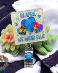 In April We Wear Blue UV DTF