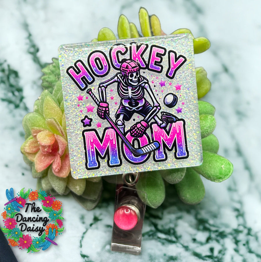 Hockey Mom Skeleton UV DTF