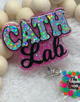 Cath Lab Badge Reel Acrylic Blank