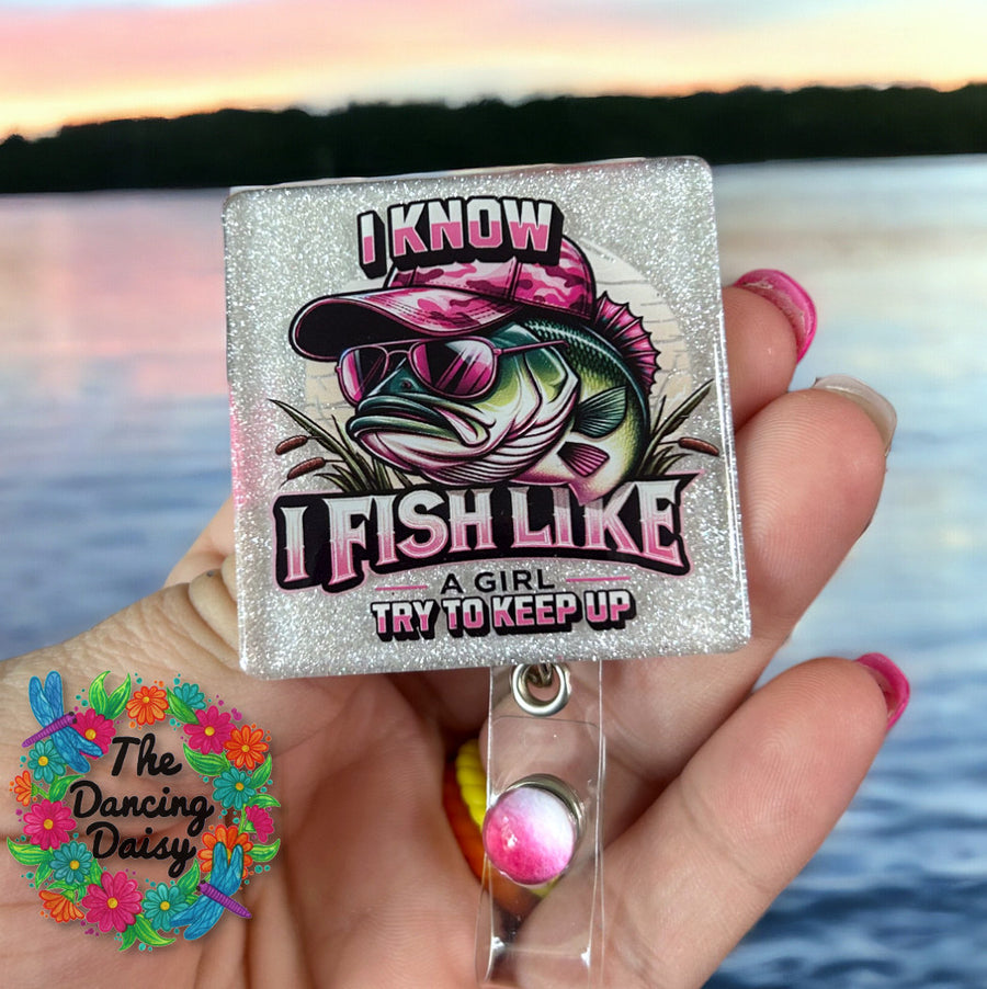 Fish Like A Girl UV DTF