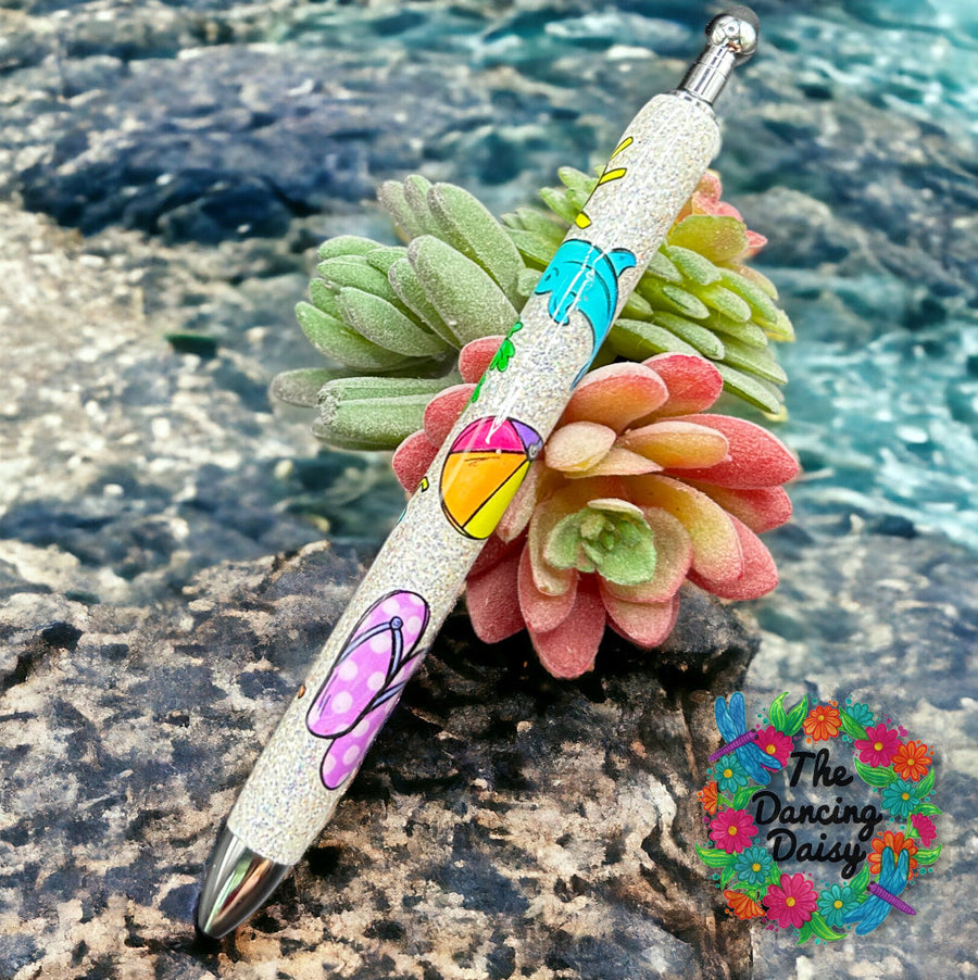 Beach Pen Wrap UV DTF