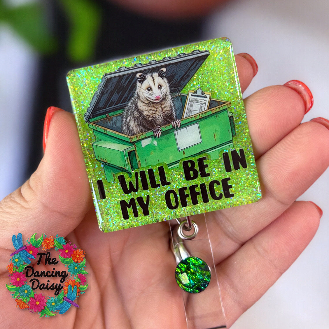 I Will Be In My Office UV DTF Decal