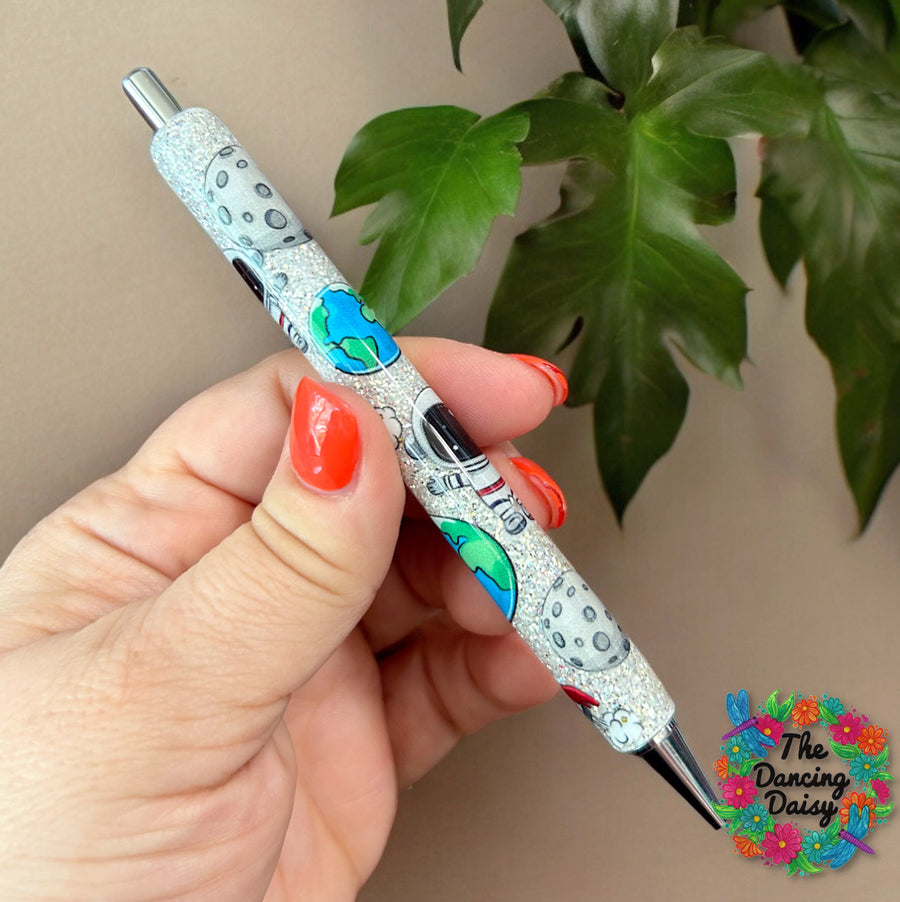 Space Man Pen Wrap UV DTF