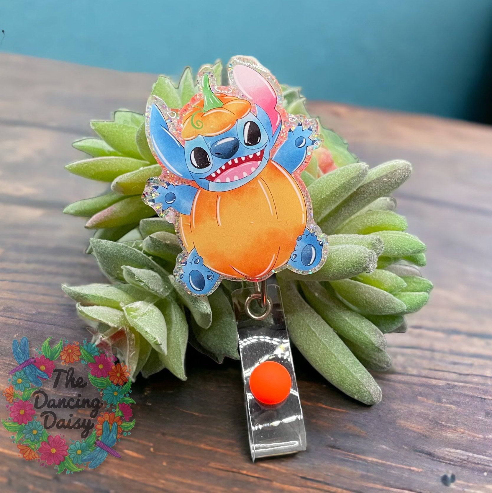 Pumpkin Stitch Decal &amp; Acrylic Blank COMBO