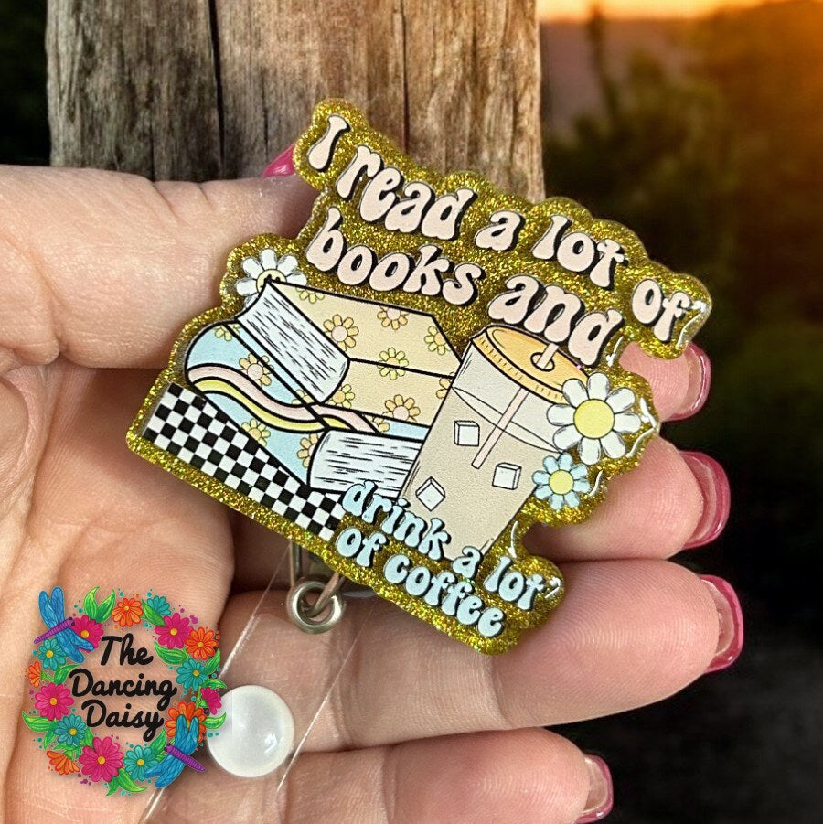 Read Books Drink Coffee Decal & Acrylic Blank COMBO