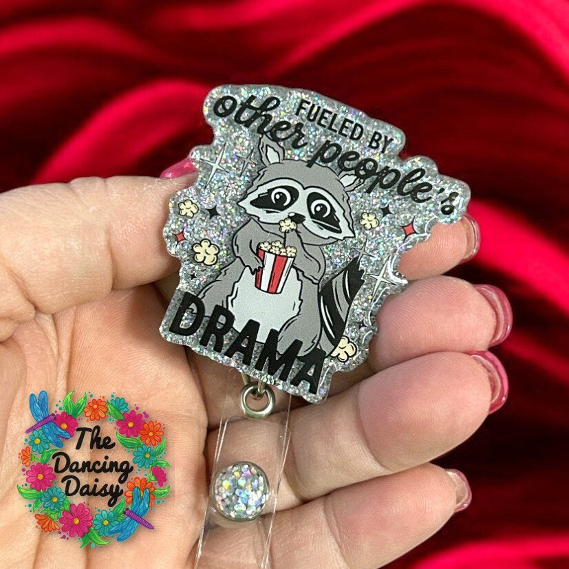 Fueled By Drama Decal & Acrylic Blank COMBO