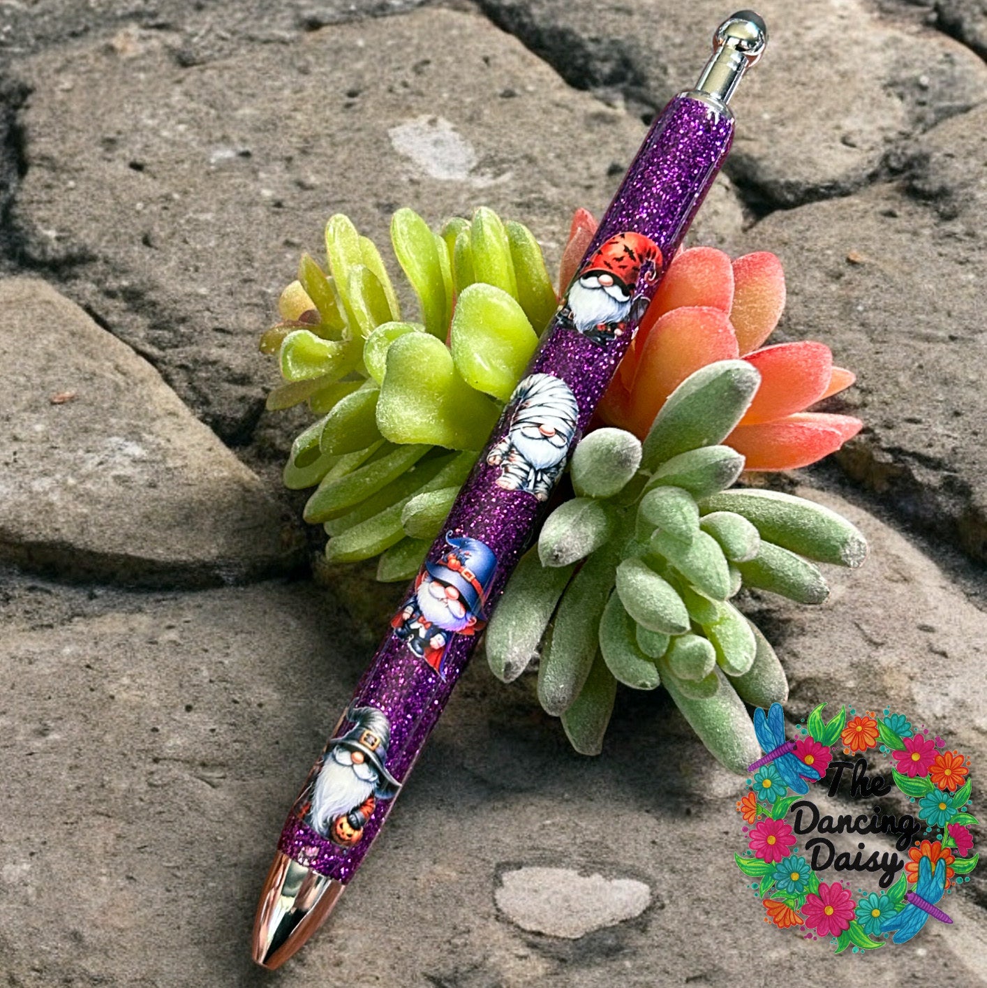 Halloween Gnome Pen Wrap UV DTF