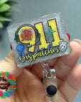 911 Dispatcher UV DTF Transfer