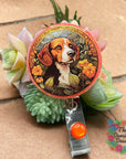 Stained Beagle Decal