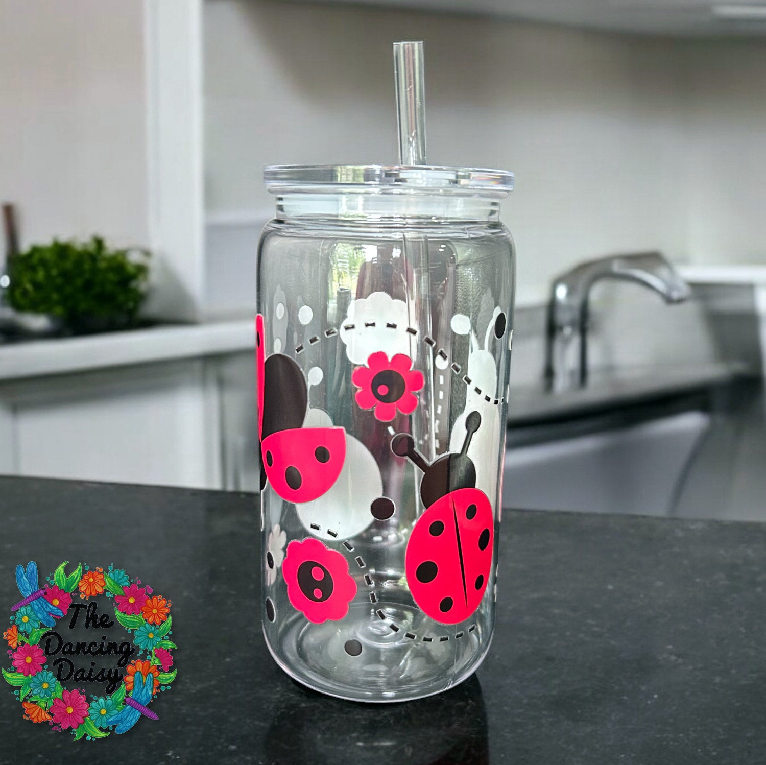 Simply Ladybugs Glass Wrap