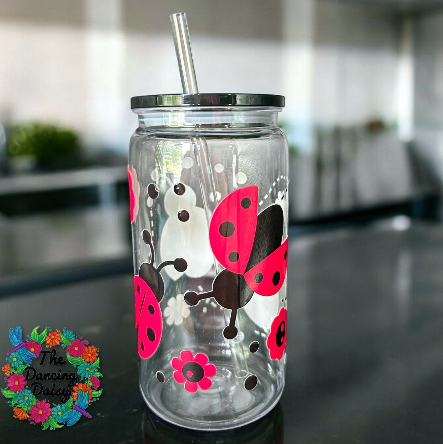 Simply Ladybugs Glass Wrap