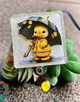 Duck With Umbrella UV DTF
