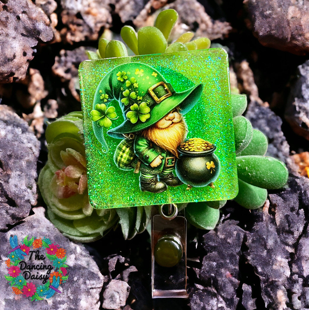 St. Patricks Gnome UV DTF