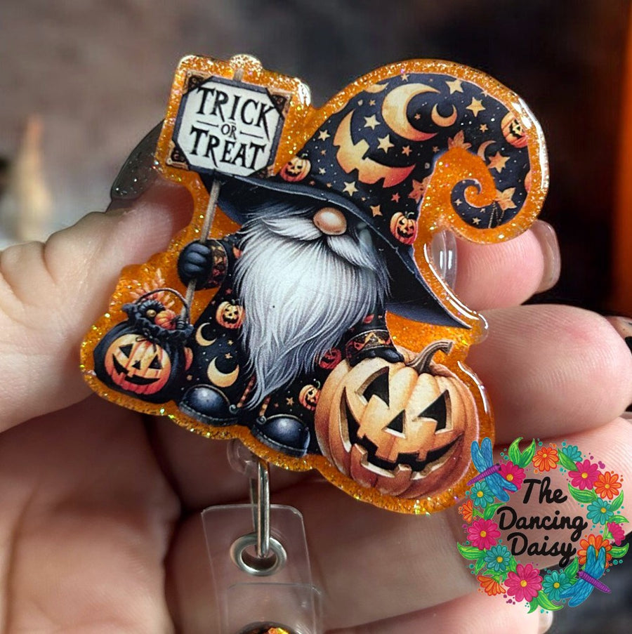 Halloween Gnome Decal & Acrylic Blank COMBO