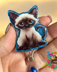 Siamese Kitten Decal & Acrylic Blank COMBO