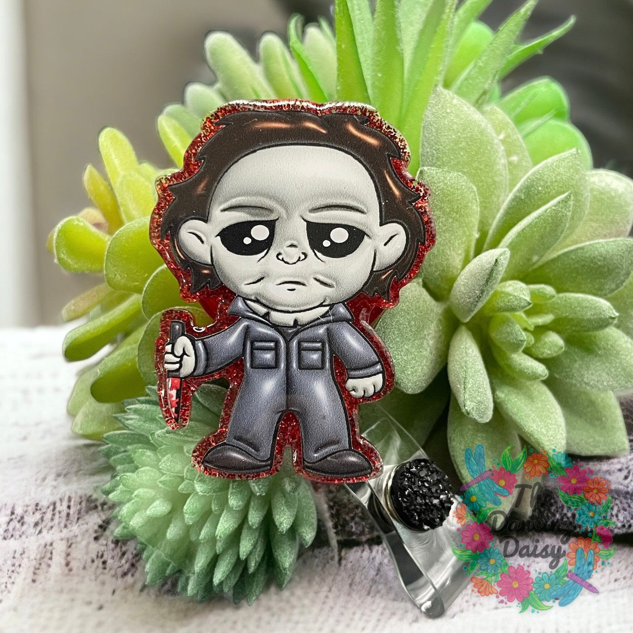 Michael 3D Inflated Decal &amp; Acrylic Blank COMBO
