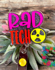 RAD Tech Badge Reel Blank