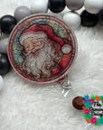 Stained Santa Claus Decal