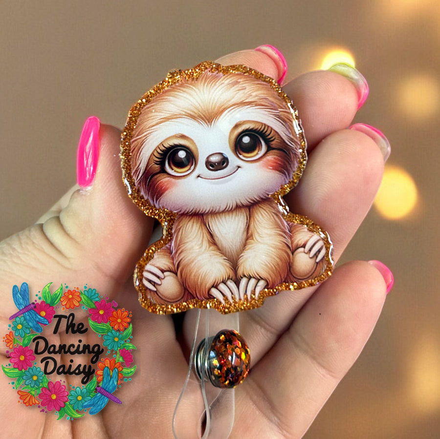 Baby Sloth Decal & Acrylic Blank COMBO