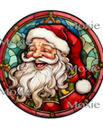 Stained Santa Claus Decal
