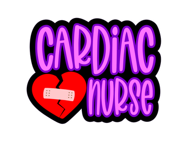 Cardiac Nurse Acrylic Blank