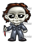Michael 3D Inflated Decal & Acrylic Blank COMBO