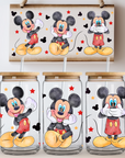 UV DTF Transfers.  Mickey for glass wraps.