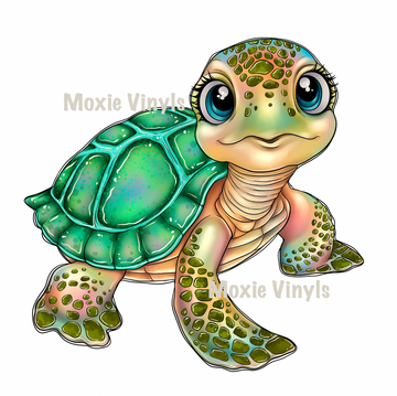 Baby Sea Turtle UV DTF
