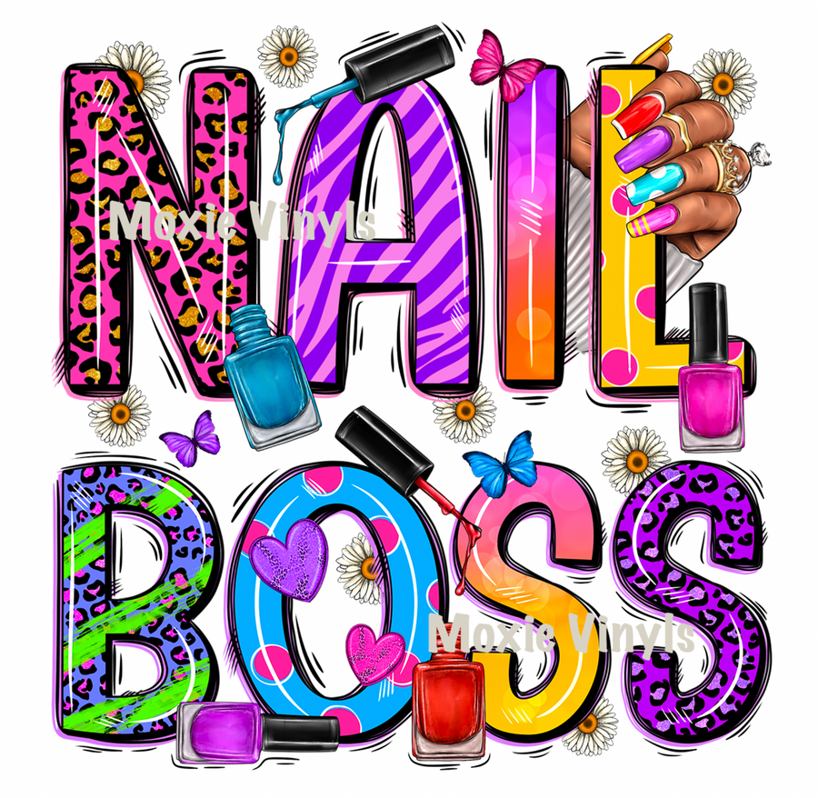 Nail Boss UV DTF