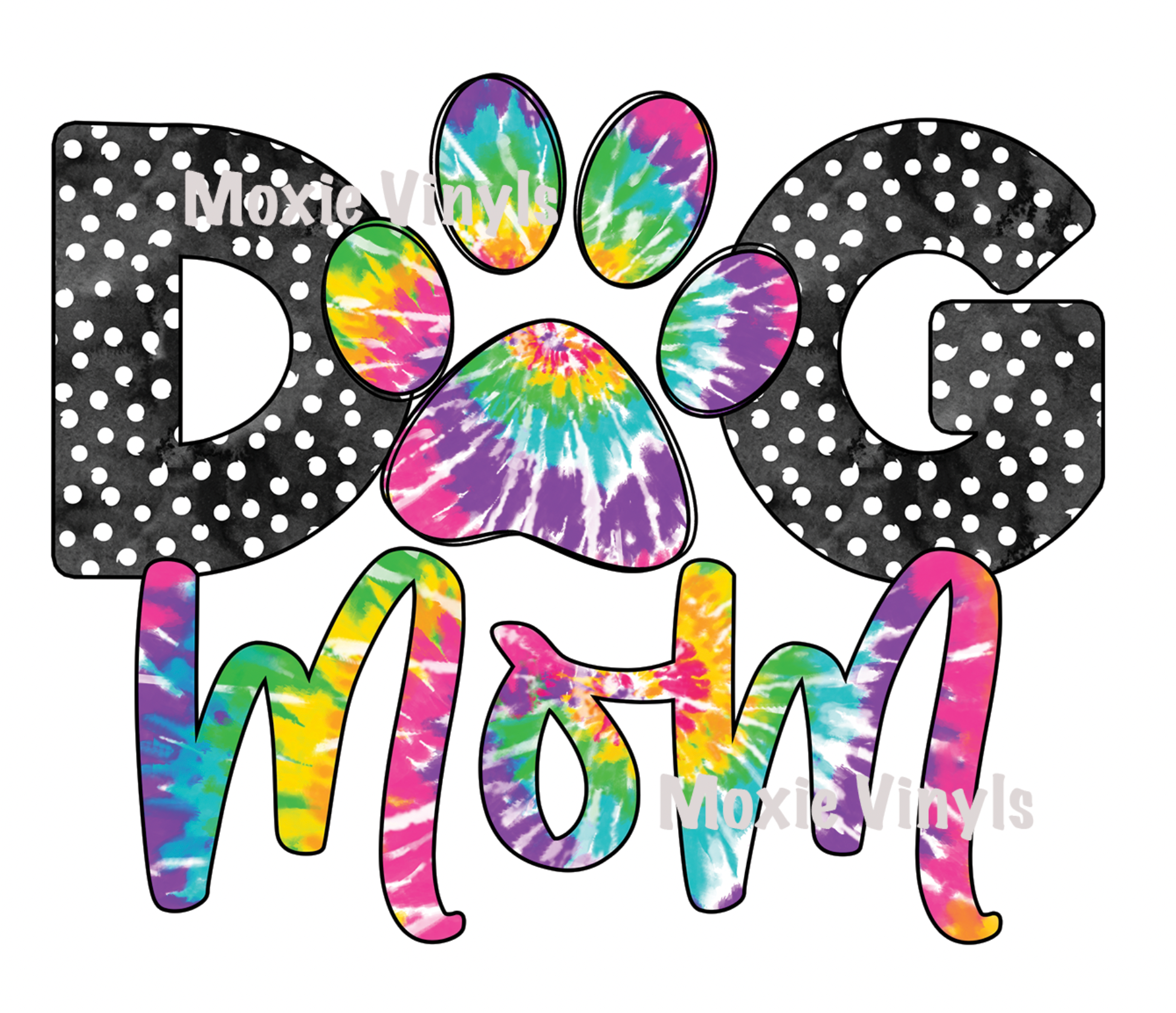 Dog Mom UV DTF