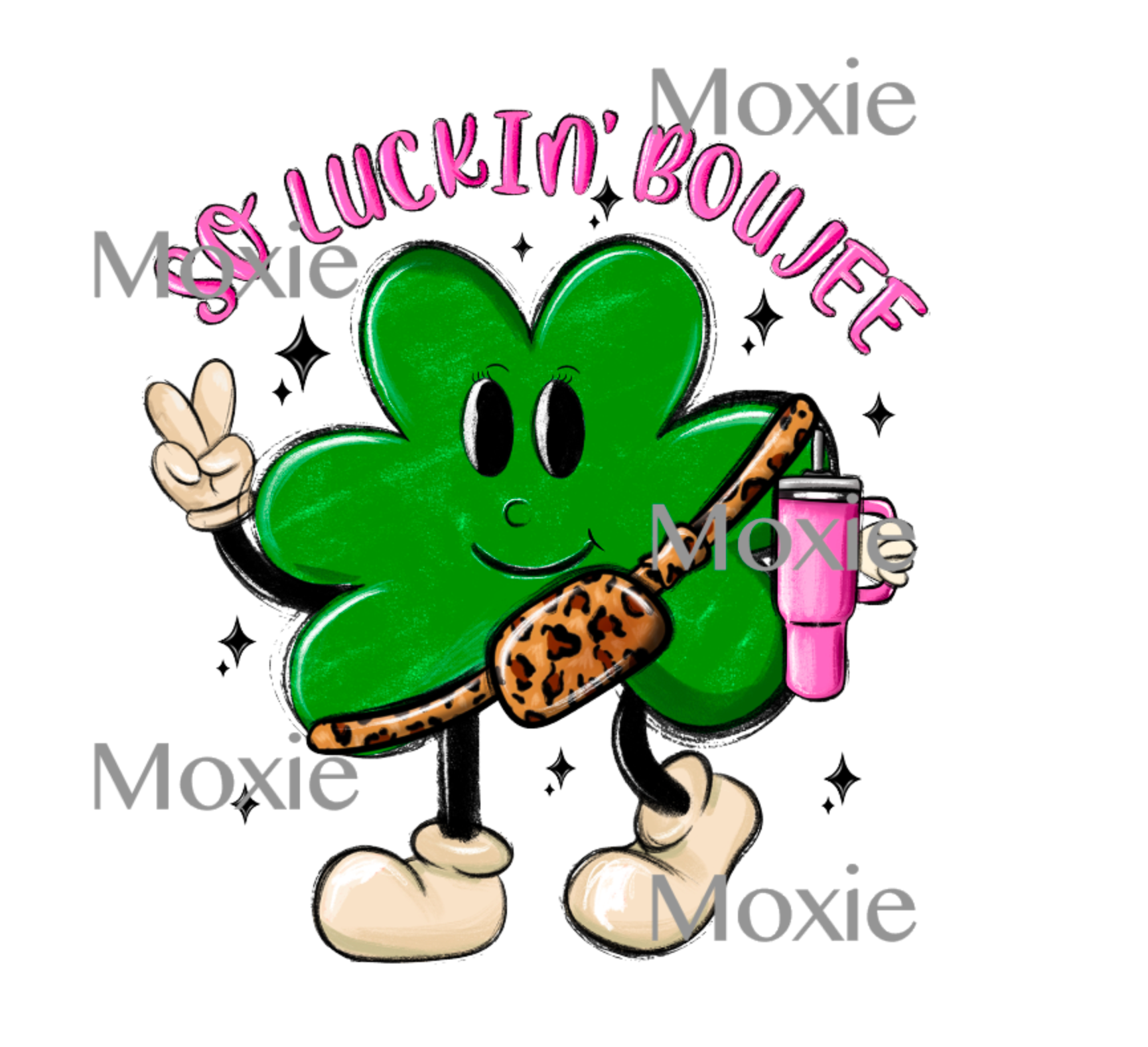 So Luckin&#39; Boujee UV DTF Transfer