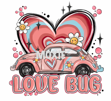 Love Bug UV DTF