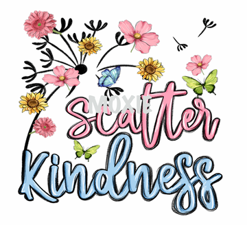 Scatter Kindness UV DTF