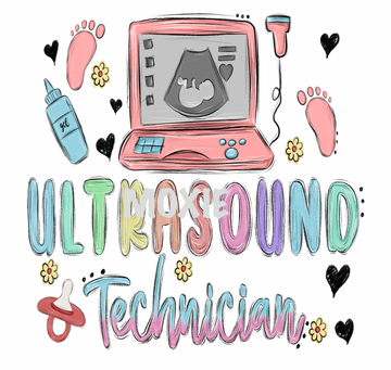 Ultrasound Technician UV DTF