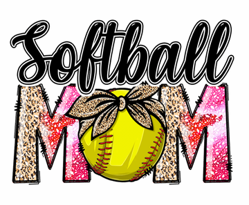 Softball Mom UV DTF Transfer Decals