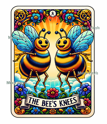 Tarot The Bees Knees UV DTF