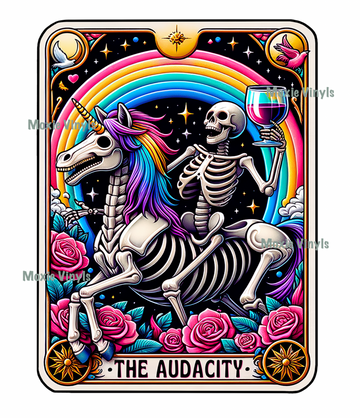 Tarot The Audacity UV DTF