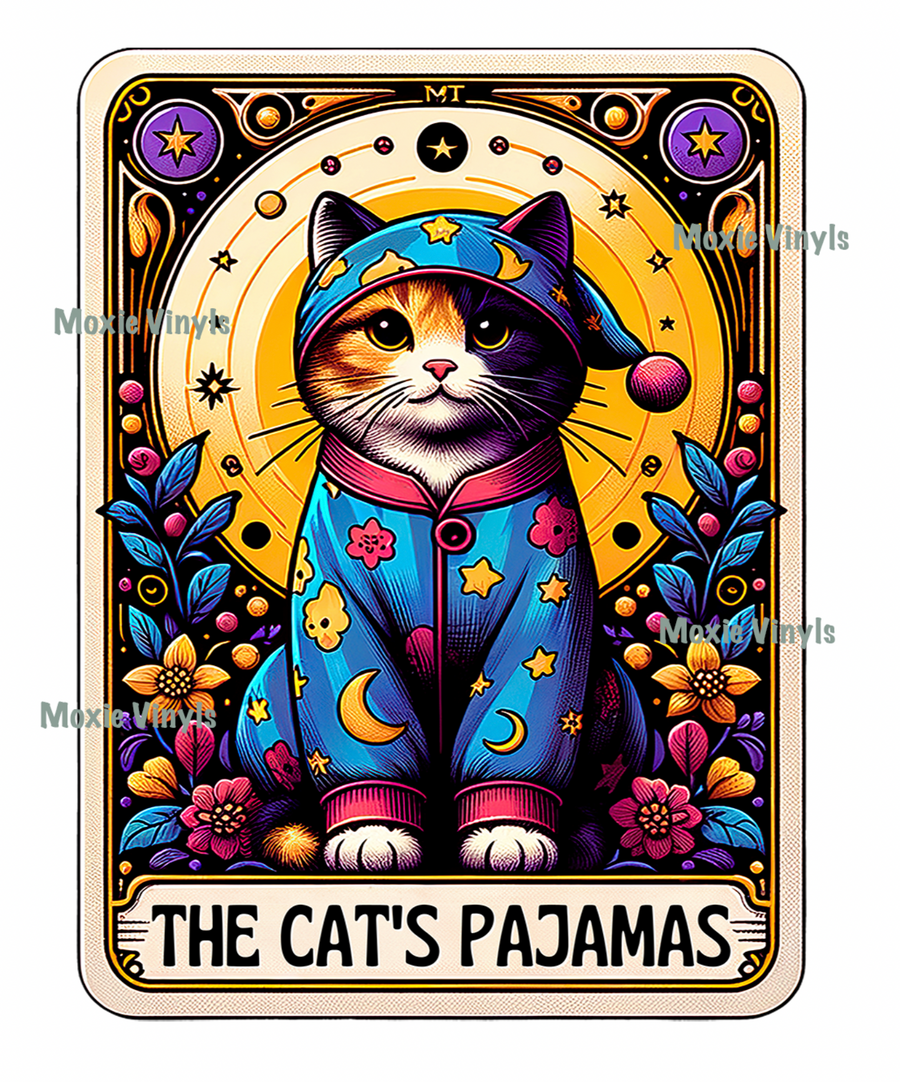 Tarot The Cat's Pajamas UV DTF